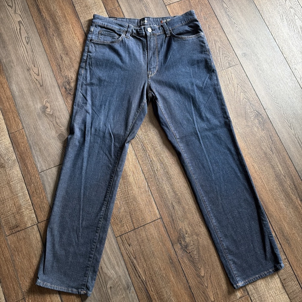 34 Heritage 36x32 Charisma Comfort Rise Classic Straight Dark Denim Mens Jeans